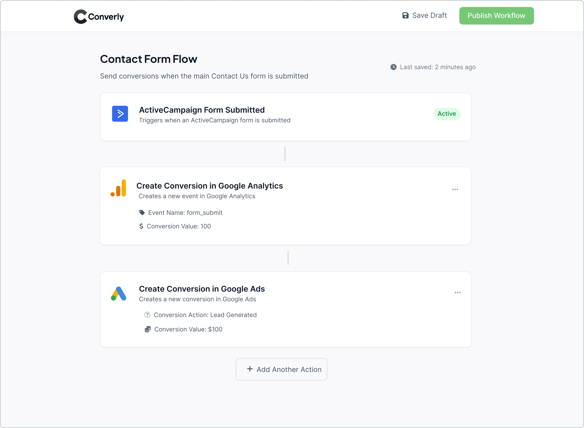 Converly - ActiveCampaign Forms