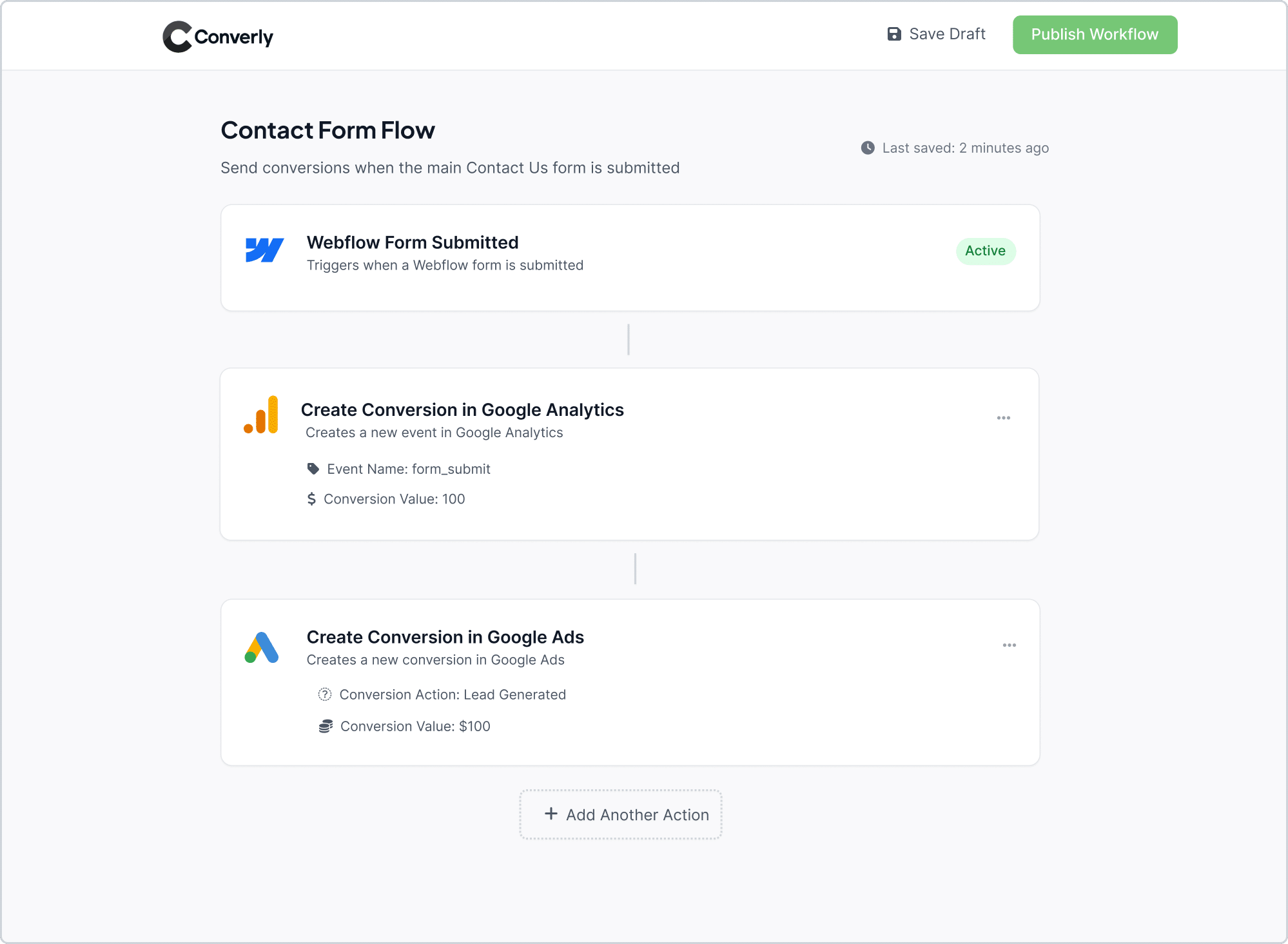 Converly - Webflow Forms