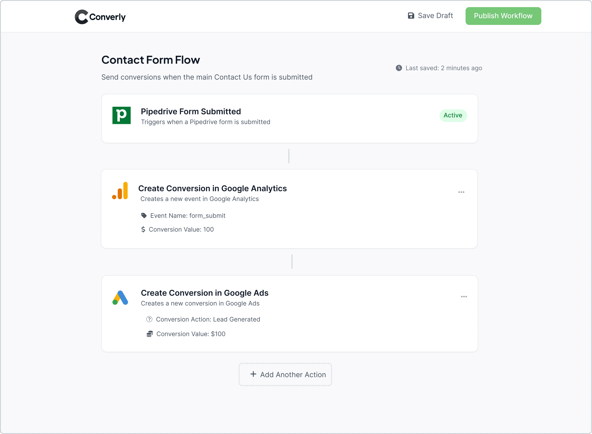 Converly - Pipedrive Forms